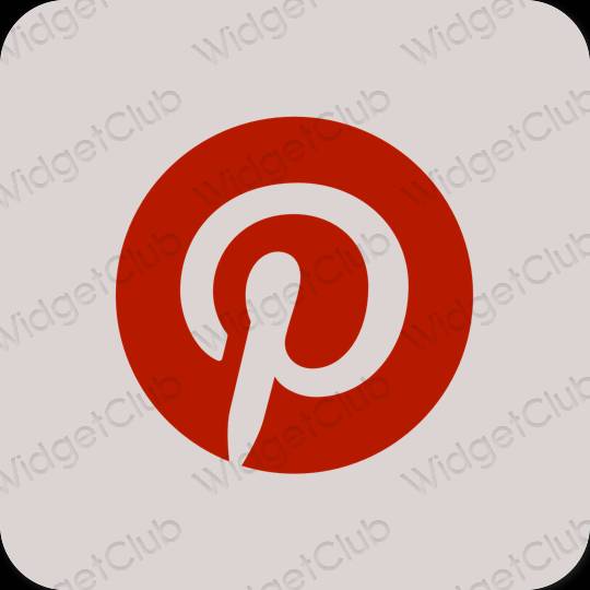 Estetske Pinterest ikone aplikacija