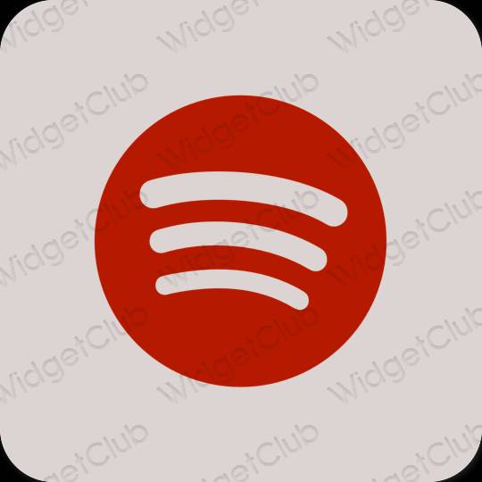 Ästhetische Spotify App-Symbole