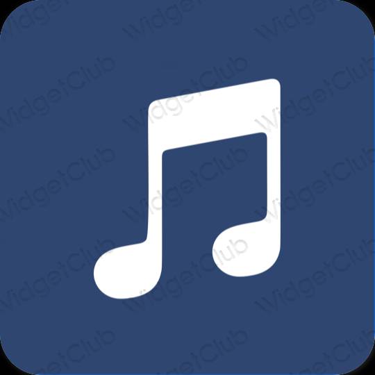 جمالية Music أيقونات التطبيقات