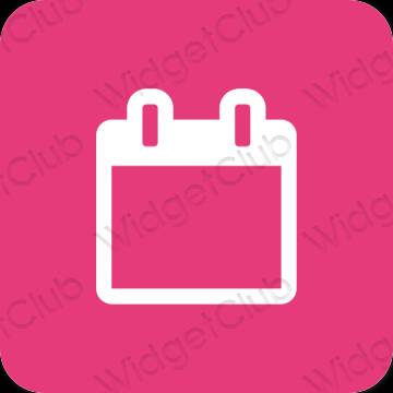 Ästhetisch Violett Calendar App-Symbole