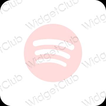 រូបតំណាងកម្មវិធី Spotify សោភ័ណភាព