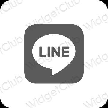 Естетичні LINE значки програм