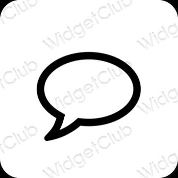 Естетске Messages иконе апликација