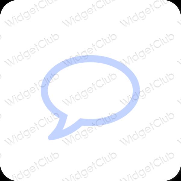 Esthetische Messages app-pictogrammen