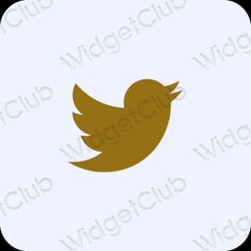 Естетске Twitter иконе апликација