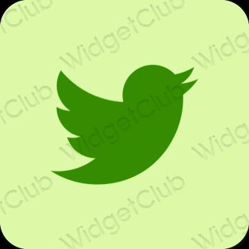 نمادهای برنامه زیباشناسی Twitter