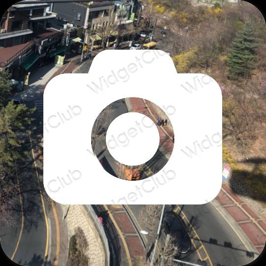 Aesthetic Camera app icons