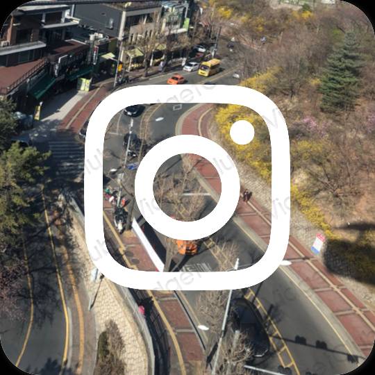 Æstetiske Instagram app-ikoner