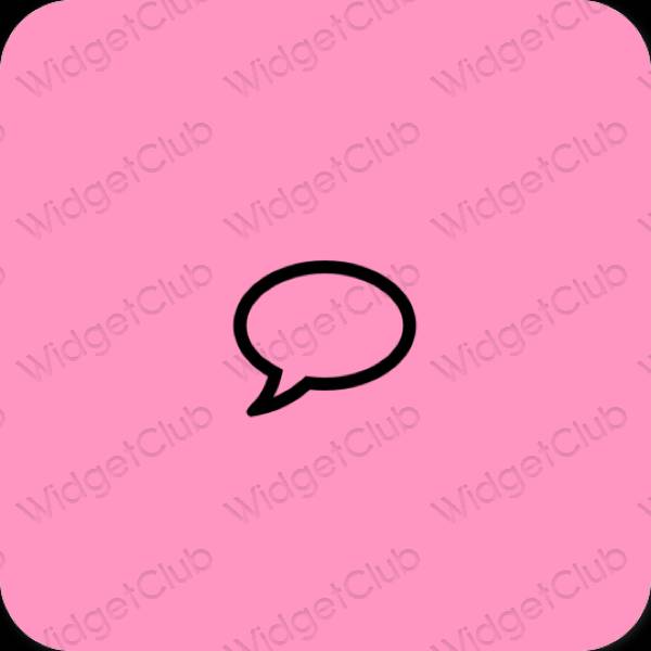 جمالية Messages أيقونات التطبيقات