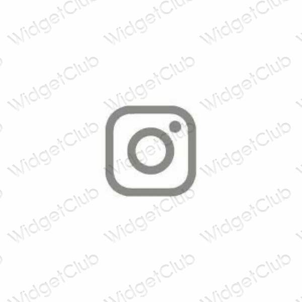 Estética Instagram iconos de aplicaciones