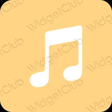 រូបតំណាងកម្មវិធី Apple Music សោភ័ណភាព