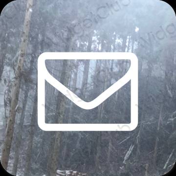 Ästhetische Mail App-Symbole