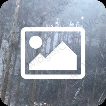 Esthetische Photos app-pictogrammen