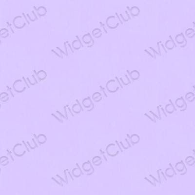 Aesthetic pastel blue Notes app icons