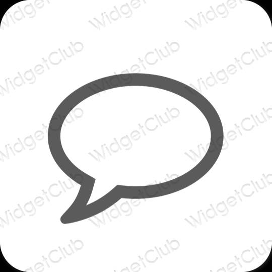 Esthetische Messages app-pictogrammen