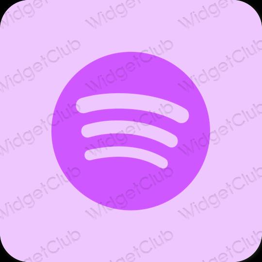 Естетске Spotify иконе апликација