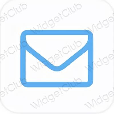 Esthetische Mail app-pictogrammen