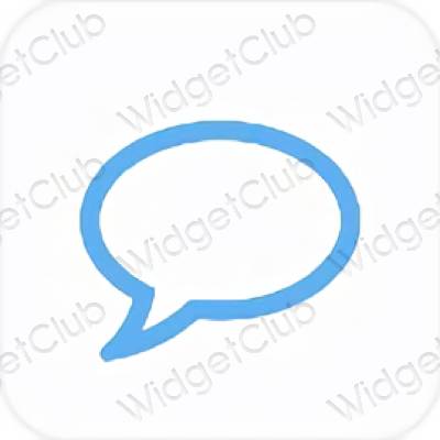 جمالية Messages أيقونات التطبيقات