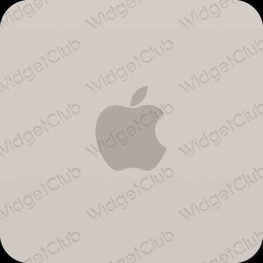 Esthetische Apple Store app-pictogrammen