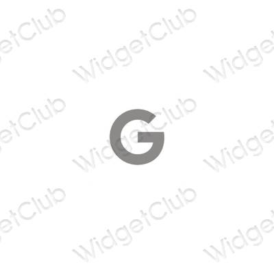 Esthetische Google app-pictogrammen