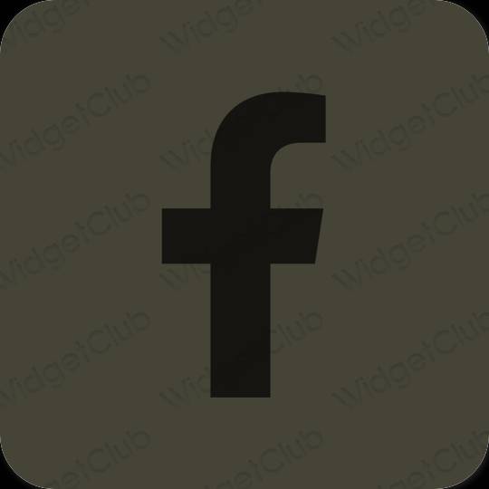 Æstetiske Facebook app-ikoner