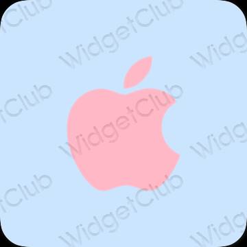 Icônes d'application Apple Store esthétiques