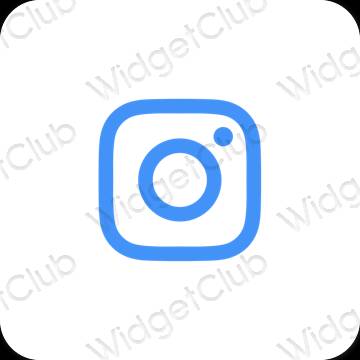 Estetické ikony aplikací Instagram