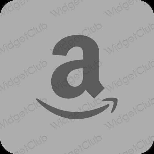 Esteetiline hall Amazon rakenduste ikoonid