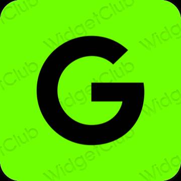 אֶסתֵטִי ירוק Google סמלי אפליקציה