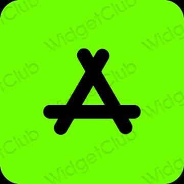 미적인 초록 AppStore 앱 아이콘