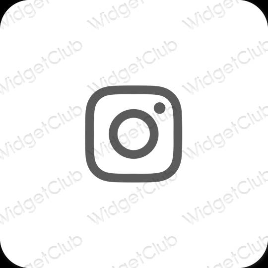 Biểu tượng ứng dụng Instagram thẩm mỹ