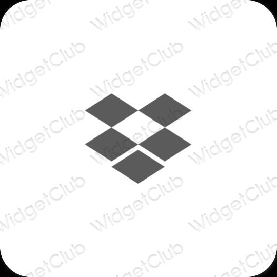 Esthetische Dropbox app-pictogrammen