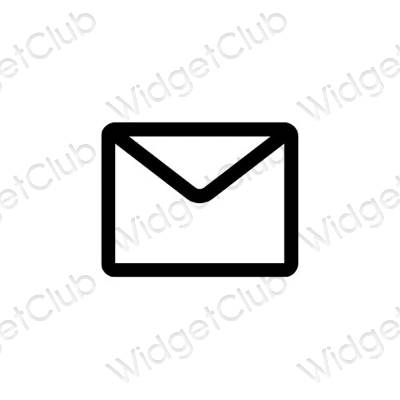 جمالية Mail أيقونات التطبيقات