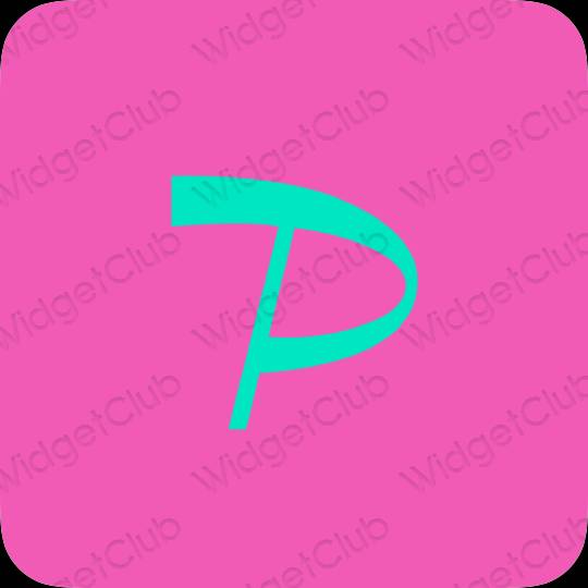 Aesthetic purple PayPay app icons