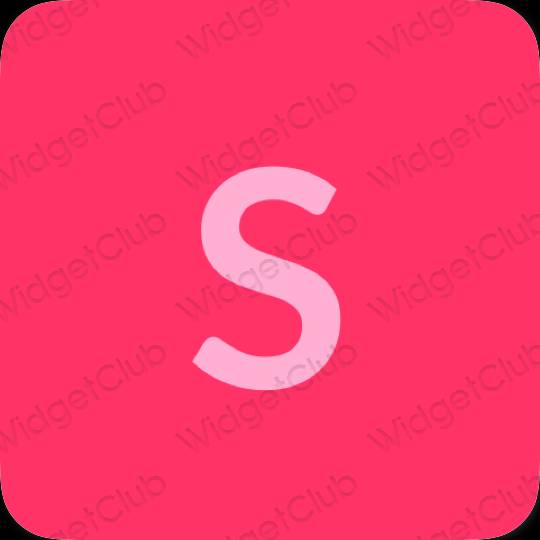 Aesthetic purple SHEIN app icons
