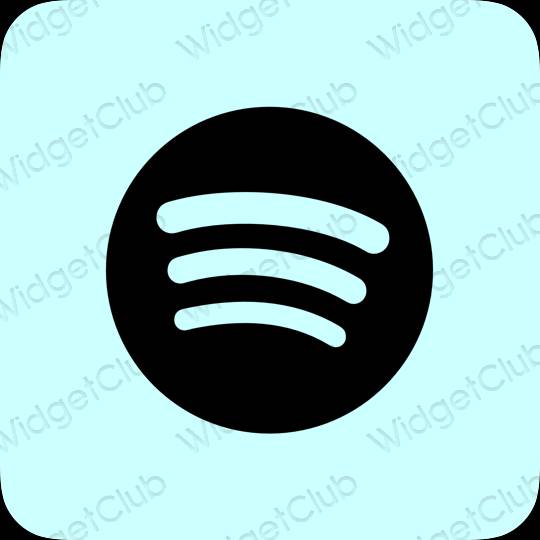 Aesthetic purple Spotify app icons