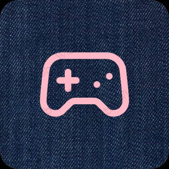 ესთეტიკური Game აპლიკაციის ხატები