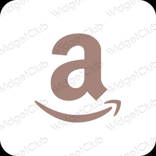 Ästhetische Amazon App-Symbole