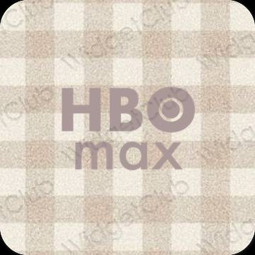 Estetik HBO MAX uygulama simgeleri