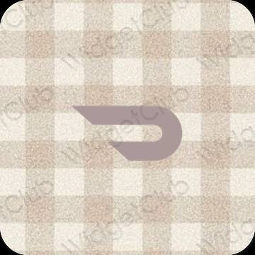 Ästhetische Doordash App-Symbole