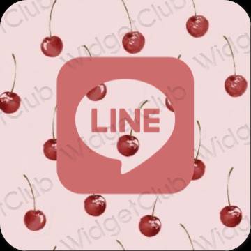 Estetske LINE ikone aplikacija