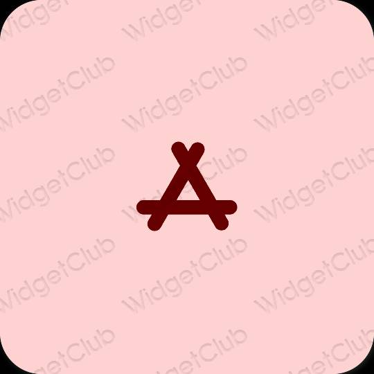 Estetski ružičasta AppStore ikone aplikacija
