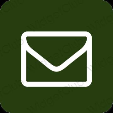 جمالية Mail أيقونات التطبيقات