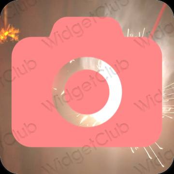 Estetico rosa LINE icone dell'app