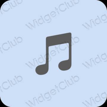 Icônes d'application Apple Music esthétiques