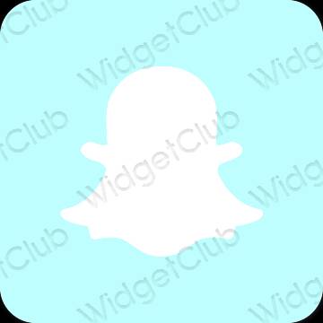 Icônes d'application snapchat esthétiques