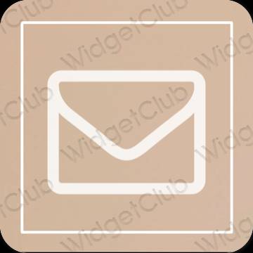 Ästhetische Mail App-Symbole