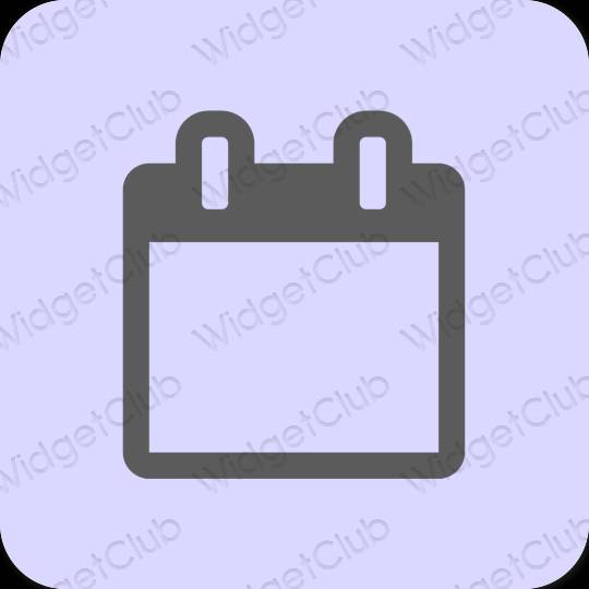 Ästhetische Calendar App-Symbole