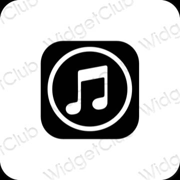 Ästhetische Apple Music App-Symbole