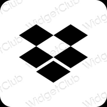 Icone delle app Dropbox estetiche